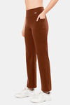 Amante High Rise Anti Microbial Track Pants - Potting Soil — thumbnail 2